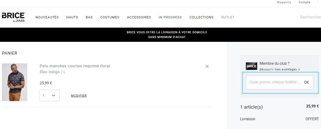Comment utiliser un code promo Brice valide ?