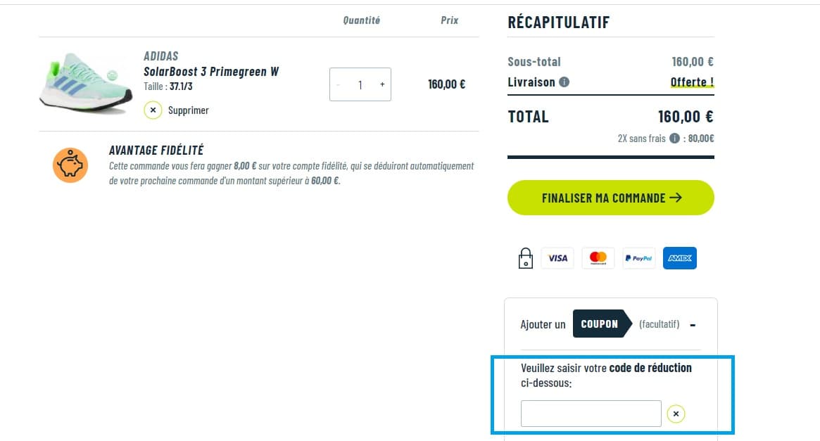 code promo i-Run valide ?