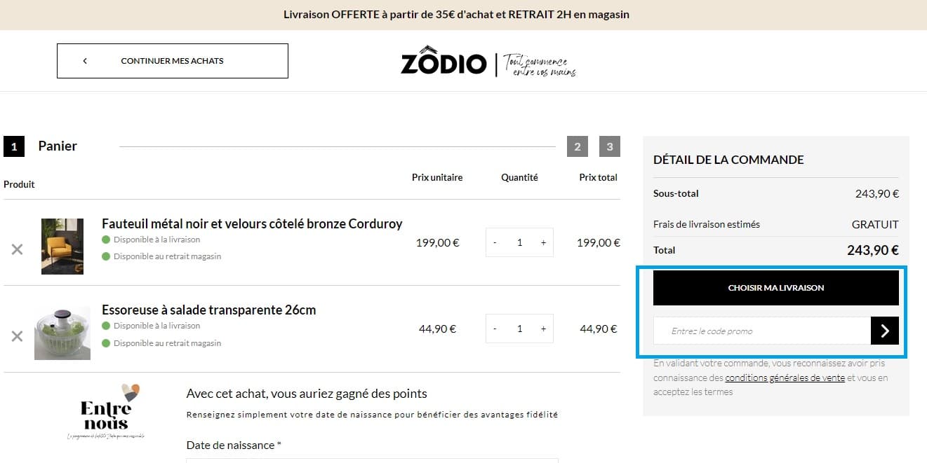 Comment profiter d’un code promo Zôdio valide ?