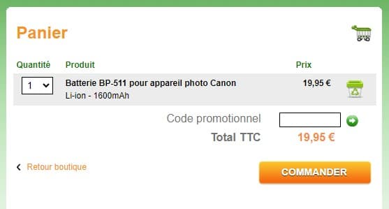 Code promo Batteries Online 