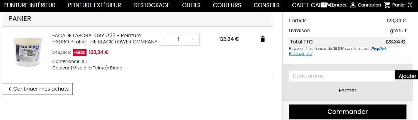 Code promo Ma peinture pro