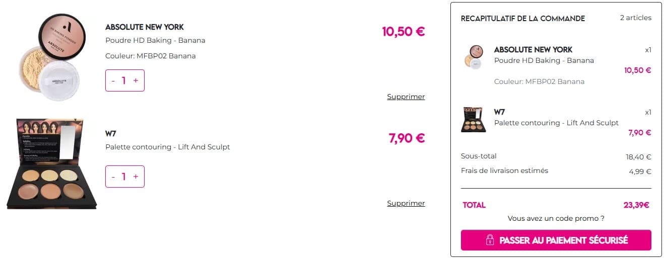 Code promo Saga Cosmetics