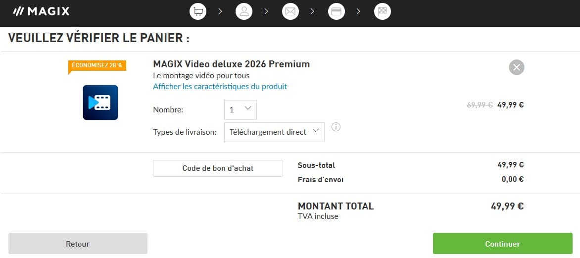 Code promo Magix
