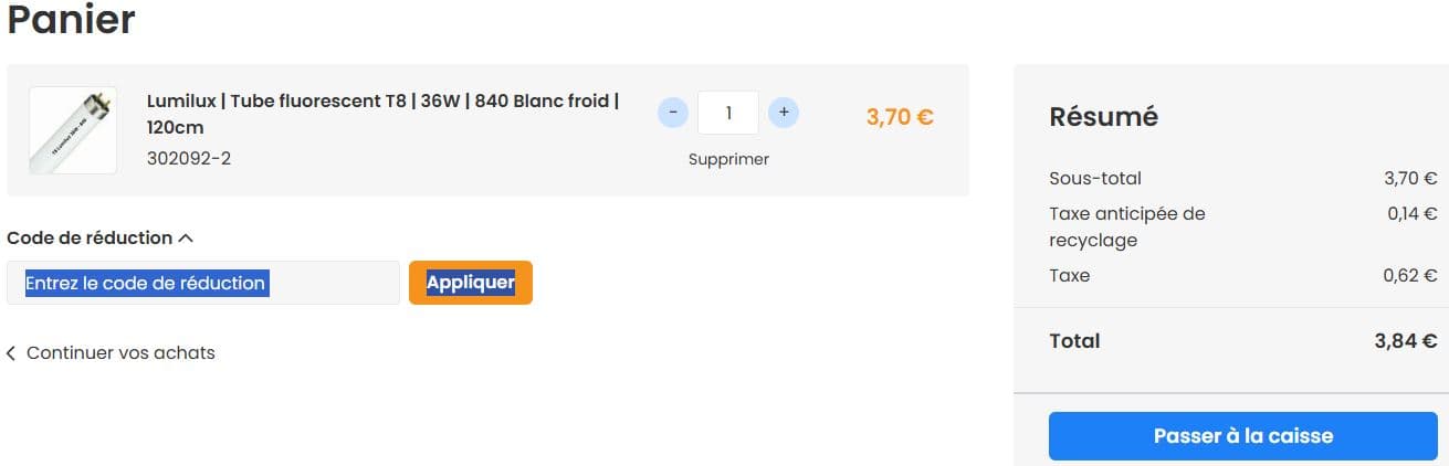 Code promo Ampoulpascher