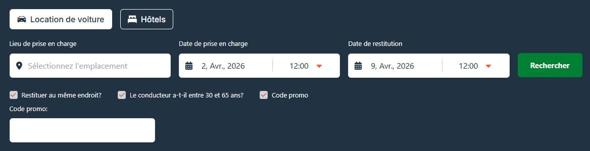 Comment appliquer un code promo Enjoy Travel