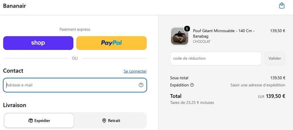 Code promo Bananair