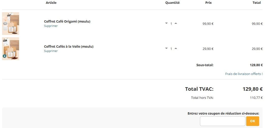 Code promo Javry