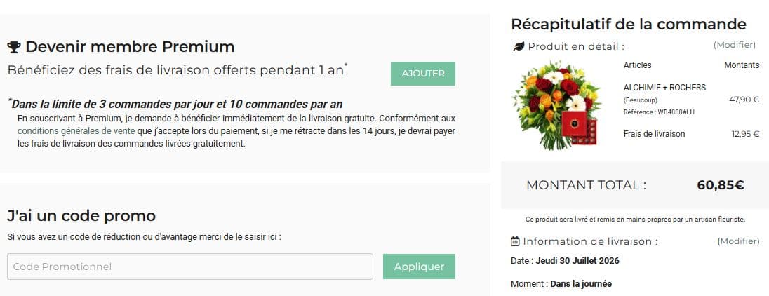 Code promo Florajet