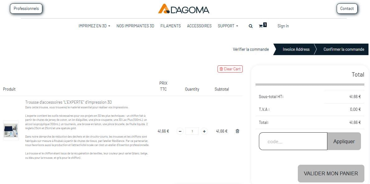 Code promo Dagoma