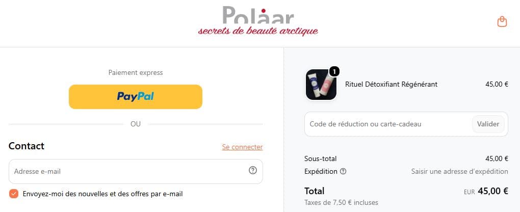 Code promo Polaar