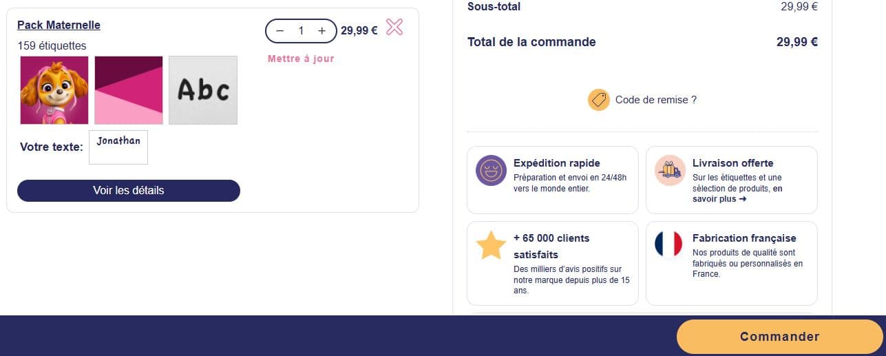 Code promo Ludilabel