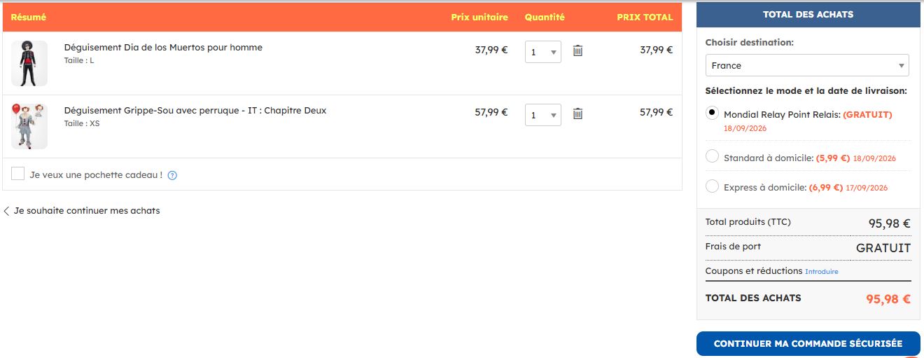 Code promo Funidelia