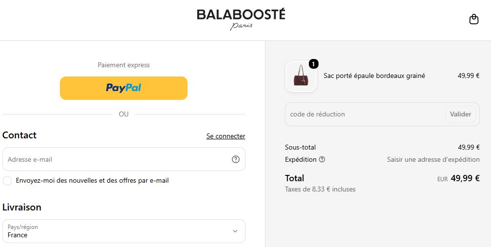 Code promo Balaboosté