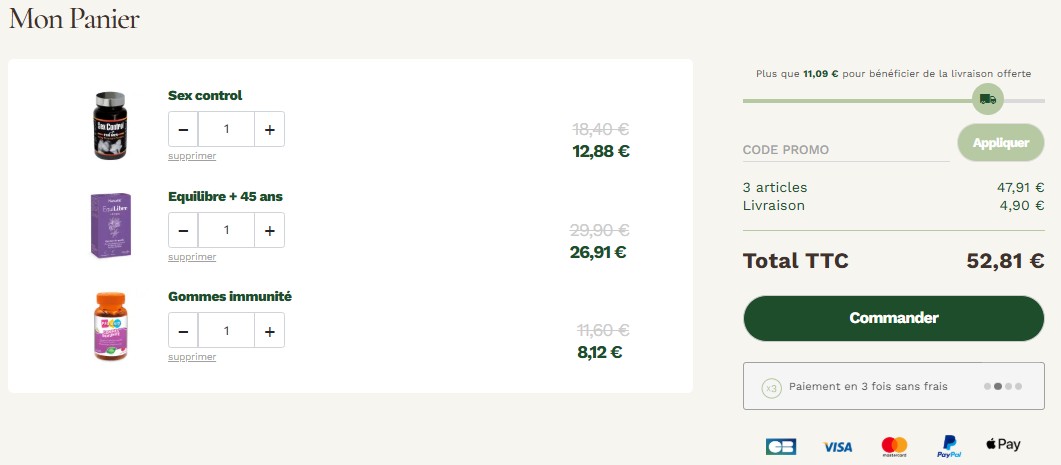 Code promo Shopping Nature