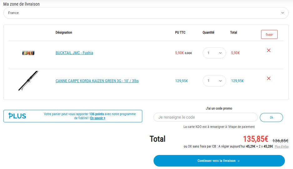 Code promo Pecheur.com