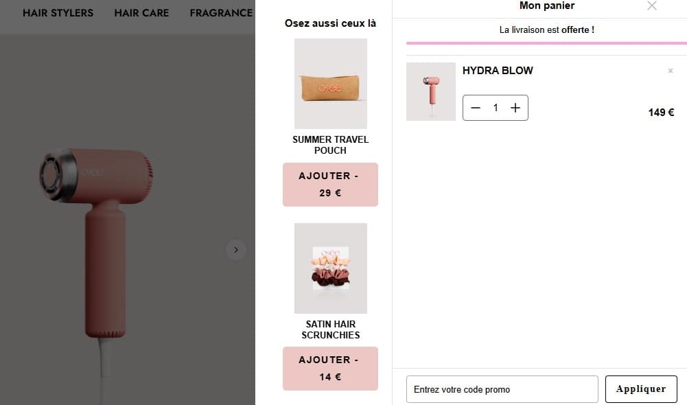 Code promo Osée Beauté