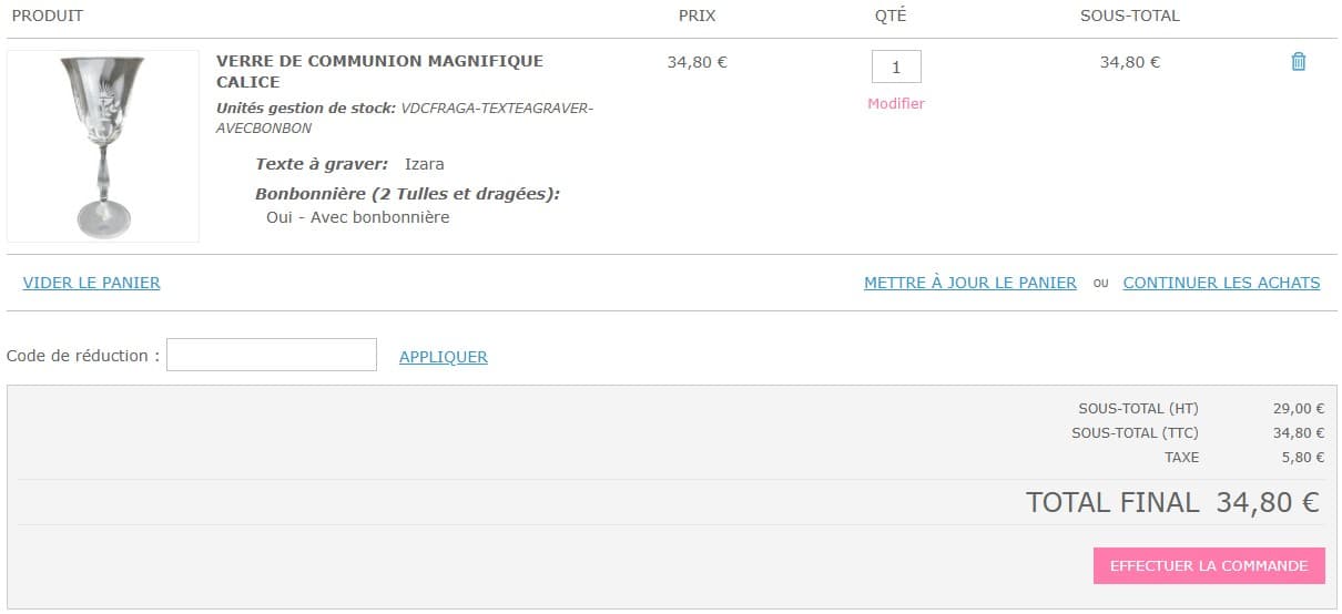 Code promo Dragées & Chocolats