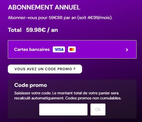 Code promo Sooner