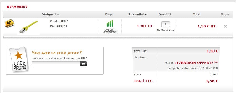 Code promo Abix