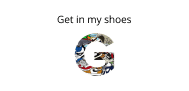 Get in my shoes logo
