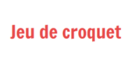 logo Jeu de croquet