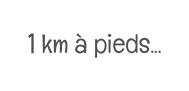 logo 1km a pieds