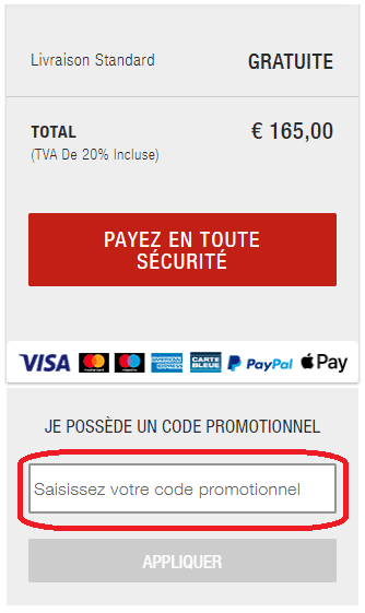 Où utiliser un code promo The North Face ?