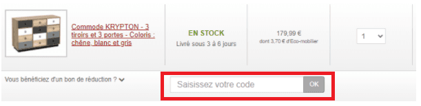 Où utiliser un code promo Vente-Unique ?