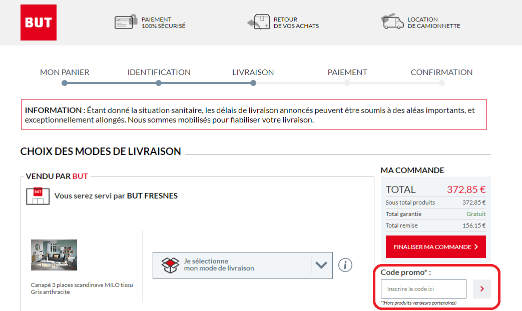 Comment utiliser un code promo BUT valide ?