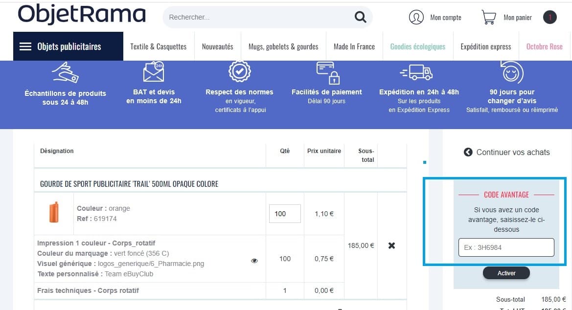 Comment profiter d’un code promo ObjetRama valide ?