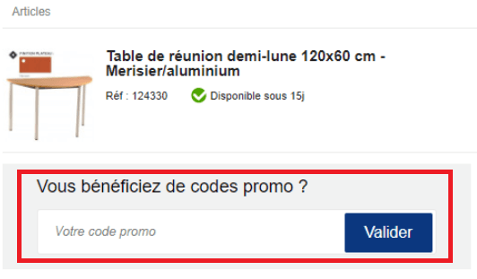 Où utiliser un code promo Top Office ?