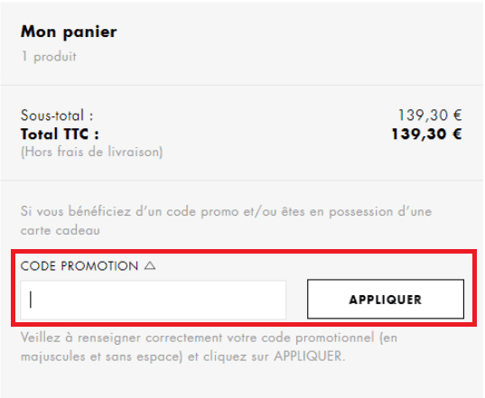 Où utiliser un code promo UJA?