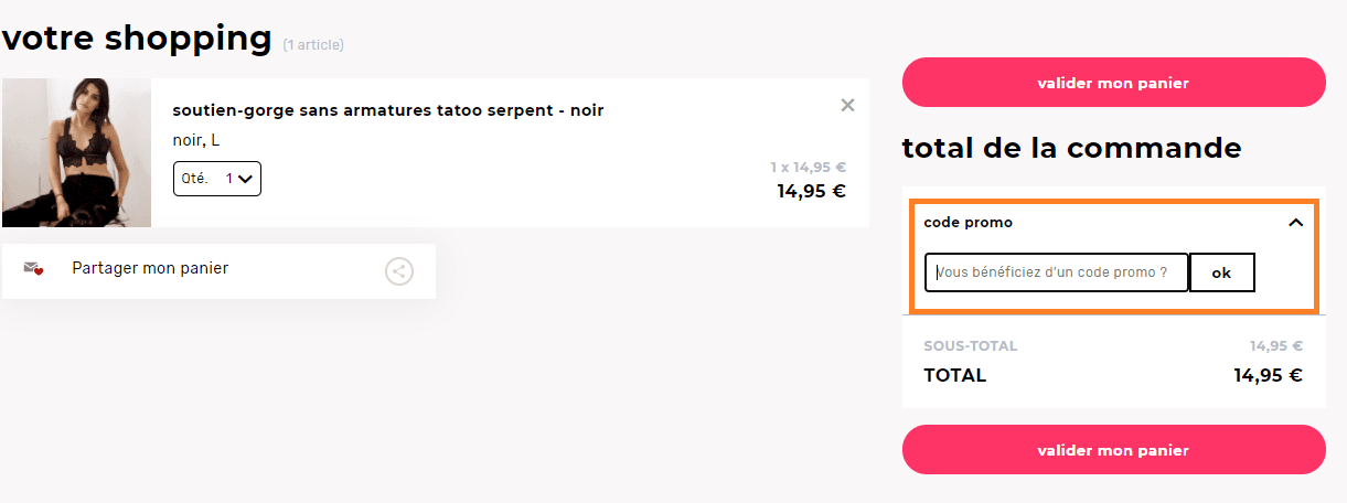 Comment utiliser un code promo Undiz valide?
