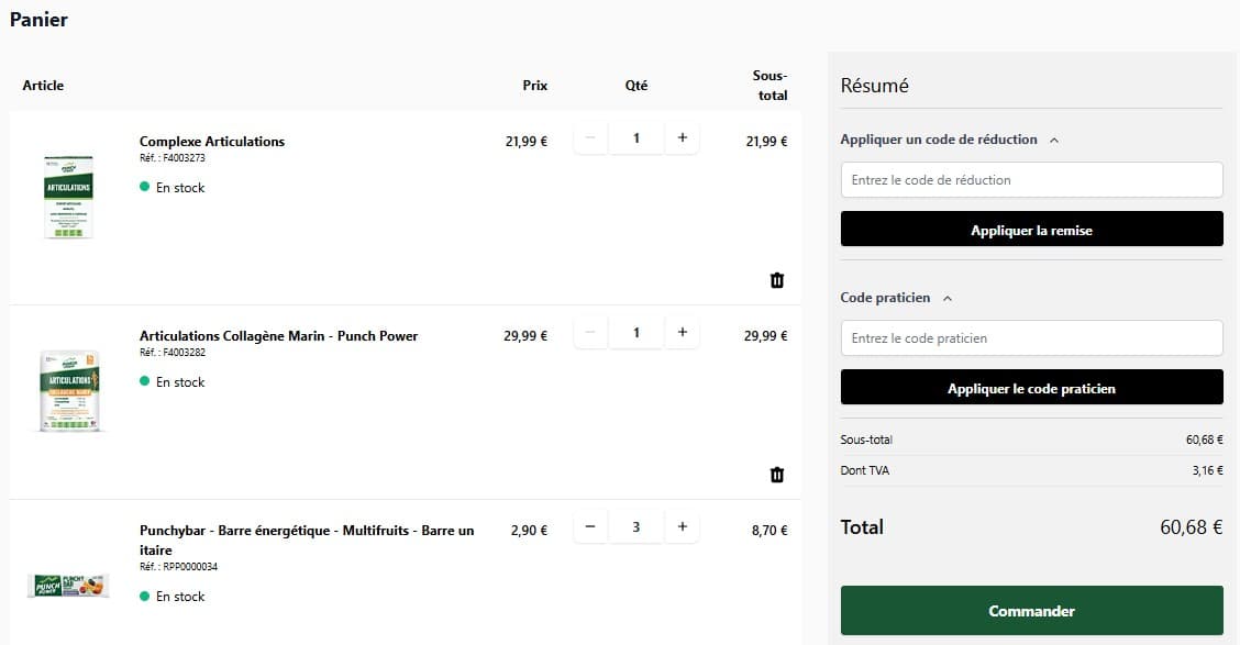 Code promo Punch Power