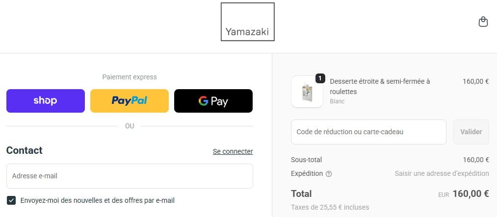 Code promo Yamazaki