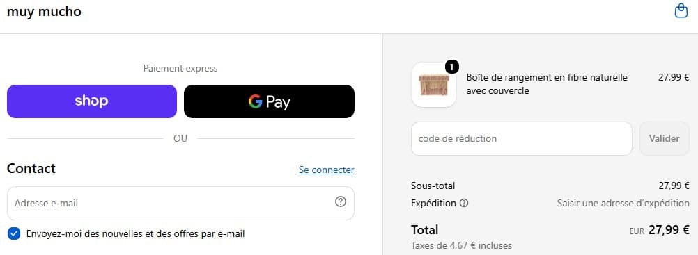 Code promo Muy Mucho