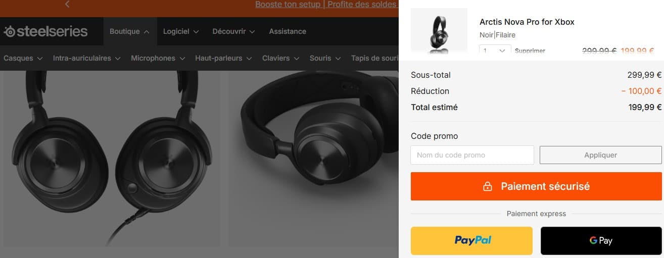 Code promo Steelseries