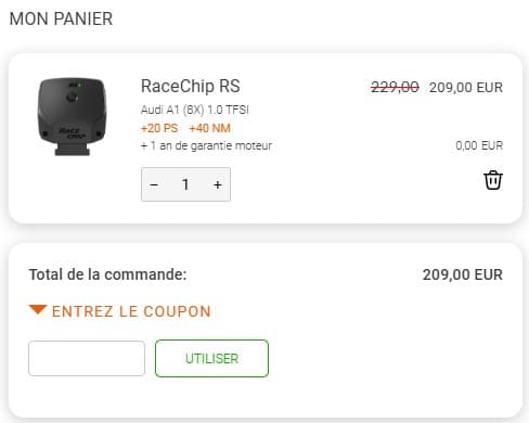 Code promo Racechip