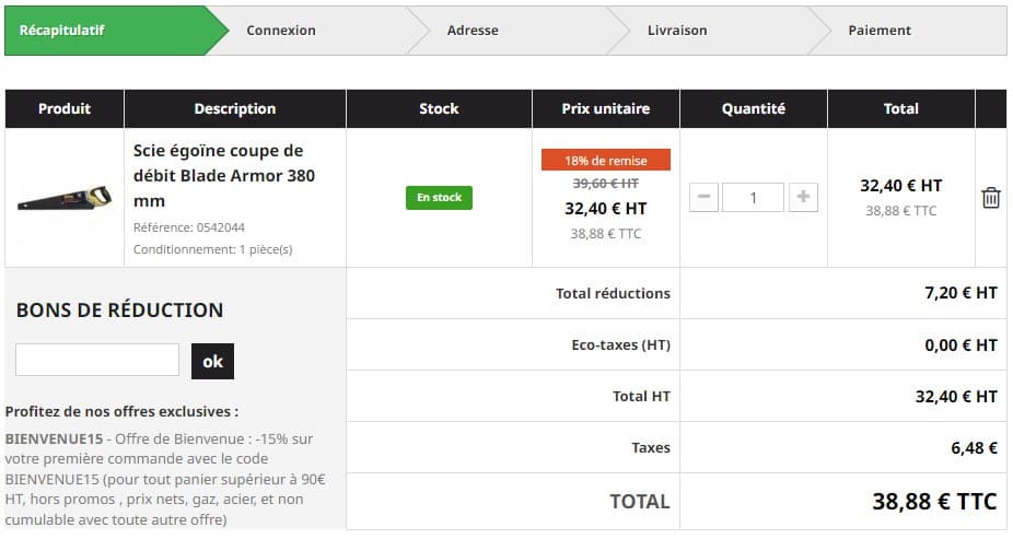 Code promo Champion Direct