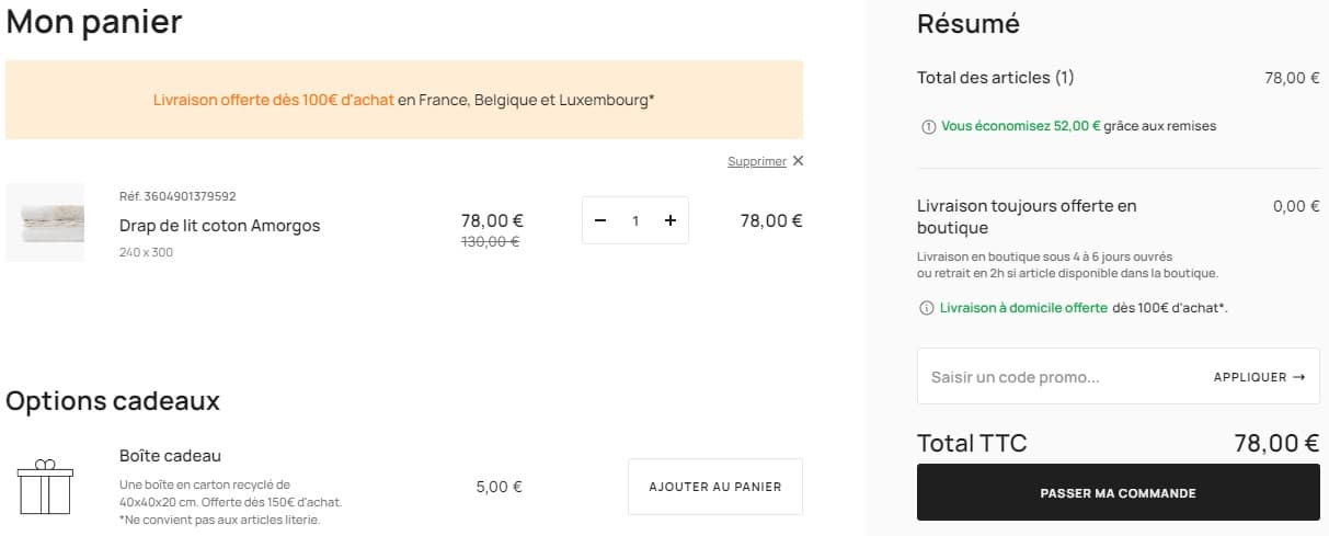 Code promo Carré Blanc