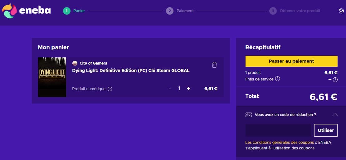 Code promo Eneba