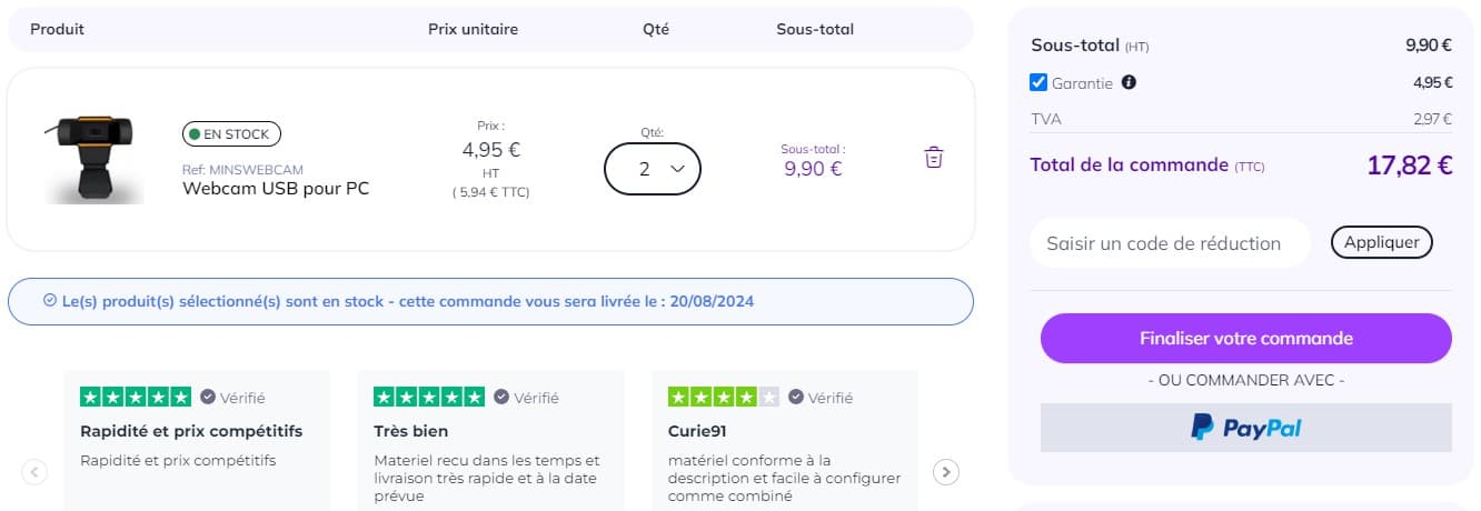 Code promo Onedirect