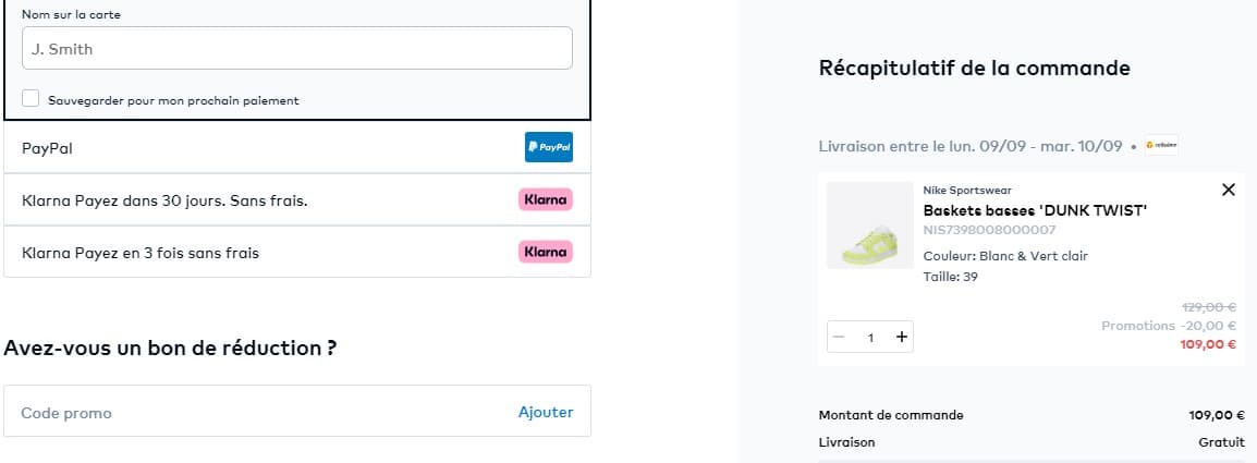 Code promo About You