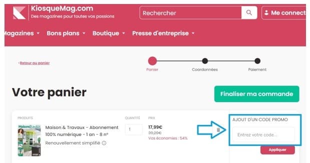 Code promo KiosqueMag
