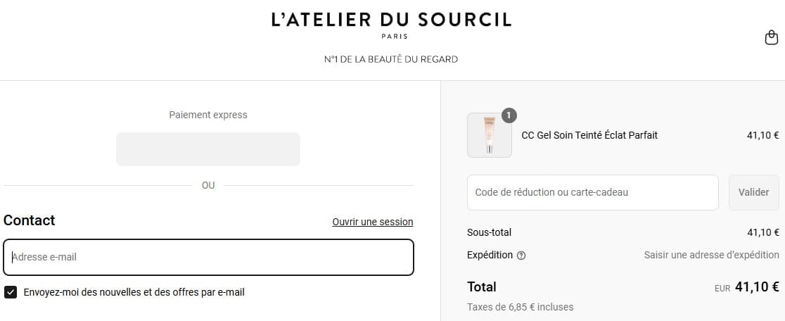 Code promo L'Atelier du Sourcil