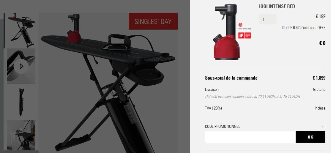 Code promo Laurastar