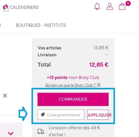 Code promotionnel Mademoiselle Bio