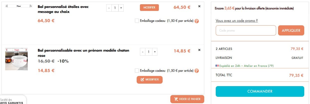 Code promo Tendance Cadeau