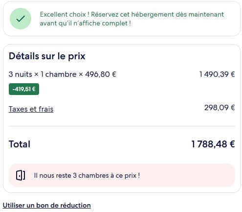 Code promo Hotels.com Belgique