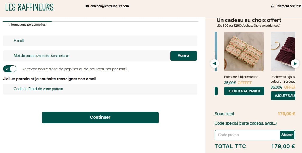 Code promo Les Raffineurs